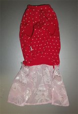 画像3: ピンクハート（綿ニット）＋スカート付Ｔシャツ2号 (3)