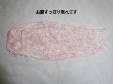 画像3: 術後服(ピンク大きな花)薄手綿ニット：3号 (3)